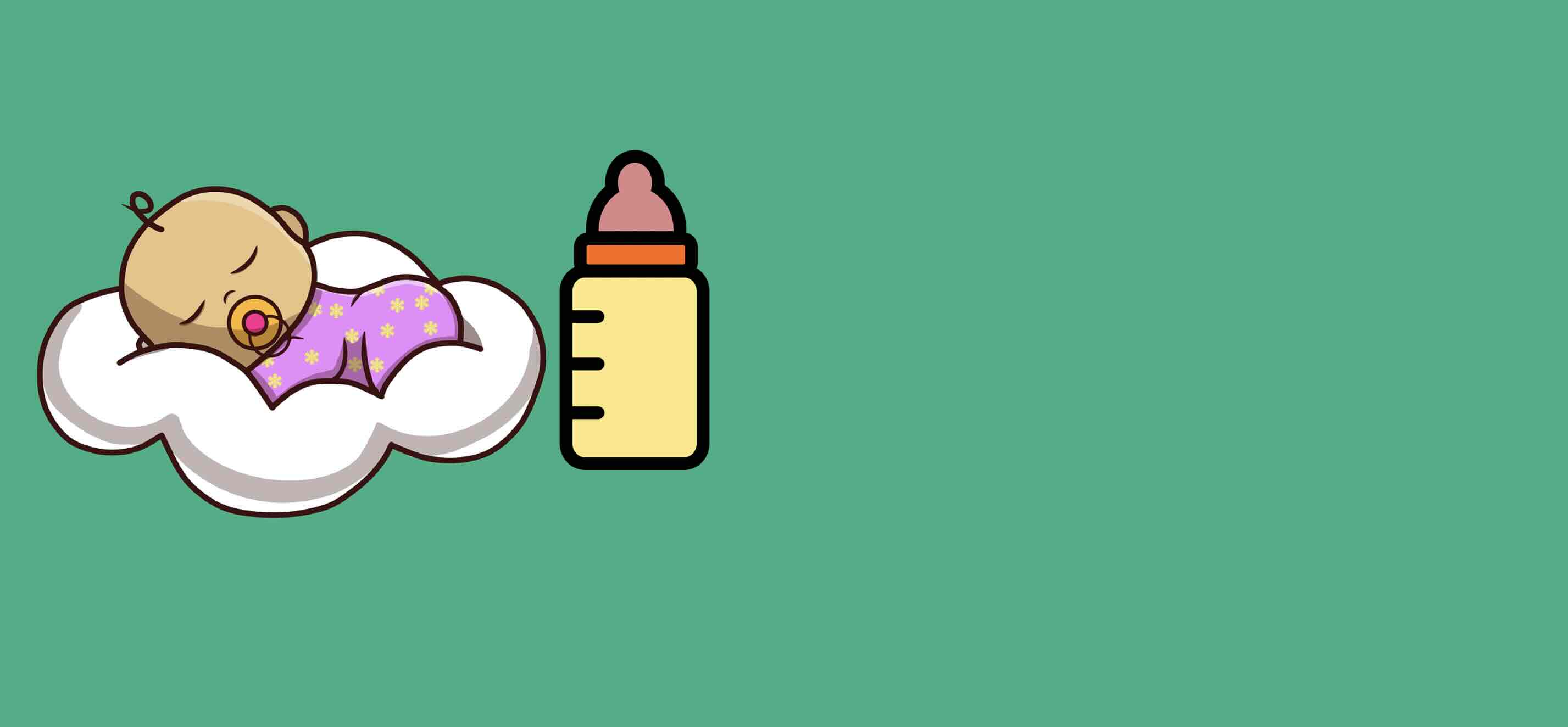 ¿Despertar al bebé para que coma?