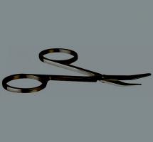 Primer plano de unas tijeras para cortarse las uÃ±as.