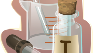 Probetas de laboratorio