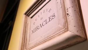 Creer en los milagros