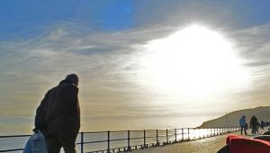 Dar un paseo tras una jornada laboral