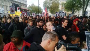 Manifestación de la sociedad civil