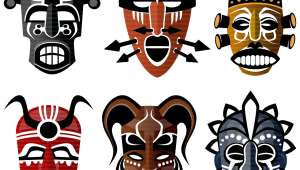 Máscaras tribales