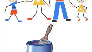 ¿Pintar la casa entre todos durante unas vacaciones?