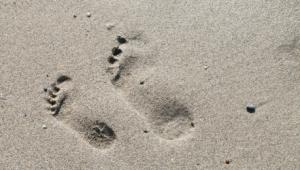 ¿Pasear sin calzado por la playa?