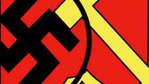 SÃ­mbolo del comunismo y la esvÃ¡stica fascista